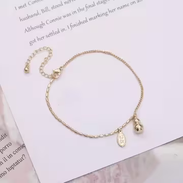 招財金葫蘆×腳鍊