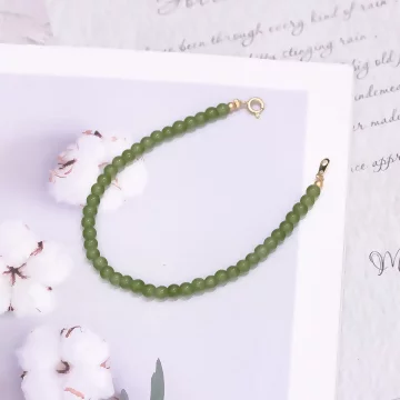綠色小珠子細串×手鍊.avif