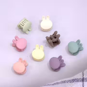 兔兔造型小抓夾×五十套件髮夾組