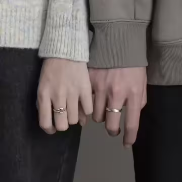 幸福花香×情侶對戒