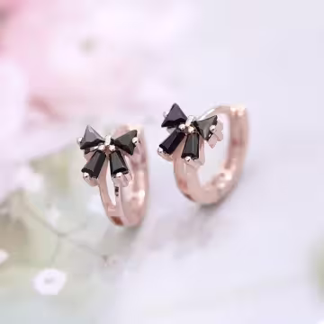 赫本黑領結×耳扣