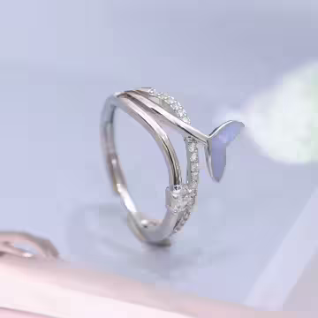 925銀飾×魚生有你×開口戒指