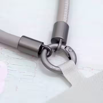 單色簡約皮革×手機腕帶掛繩×灰色