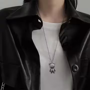 原子小熊×中性長項鍊