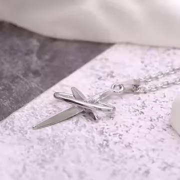 十字星環×中性長項鍊