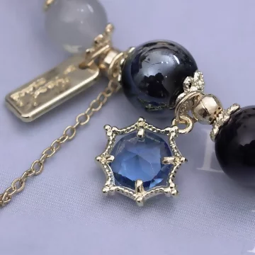 冰湖藍晶琉璃×固定式串珠手鍊.avif