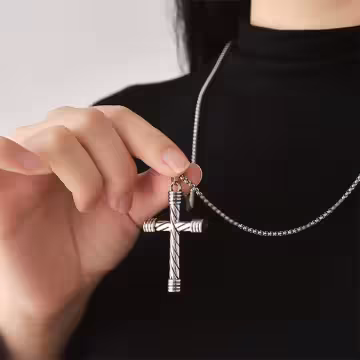 十字棒×中性長項鍊