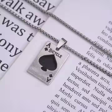 黑桃A×中性長項鍊