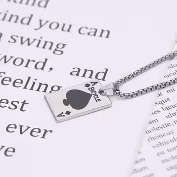 黑桃A×中性長項鍊