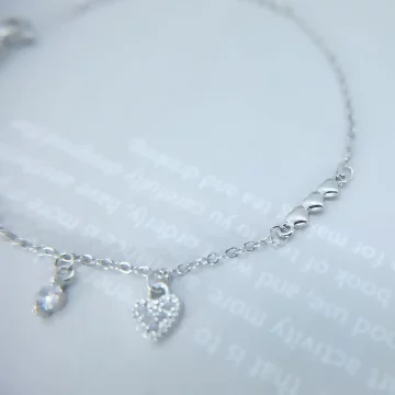 925銀飾×愛心鋯石流蘇×手鍊.avif