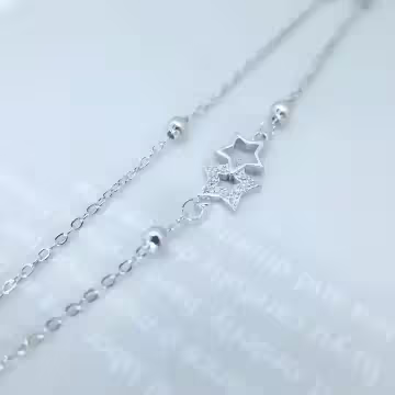 925銀飾×雙層流星彩帶×手鍊