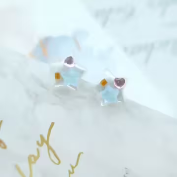 夏日多巴胺五角星×耳環