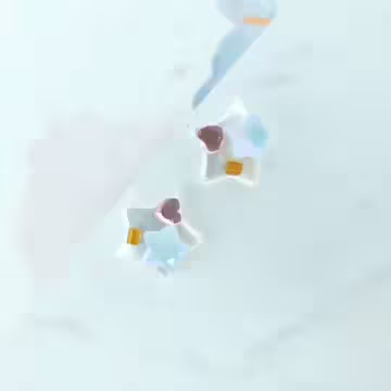 夏日多巴胺五角星×耳環