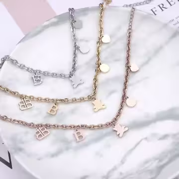 316鋼飾×小熊BABY×手鍊×金色