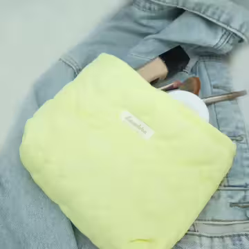 糖果愛心包×化妝包×黃色