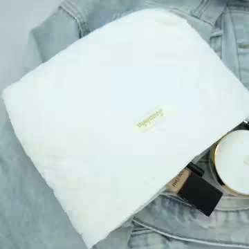 糖果愛心包×化妝包×白色