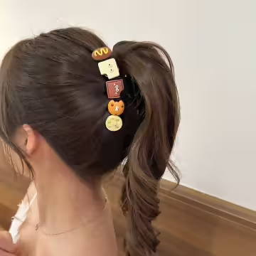 點心家族×鯊魚夾×透明