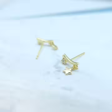 流星閃爍×吊墜耳環