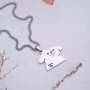 316鋼飾×汪汪我罩的×姐妹閨蜜情侶項鍊組