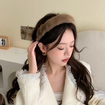 澎澎仿貂绒毛×髮箍×共三色.avif