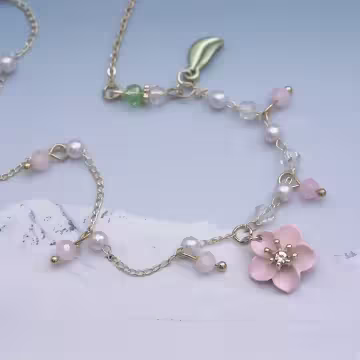 落櫻繽紛×鎖骨項鍊