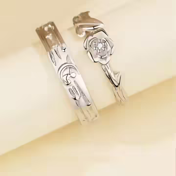 小王子與荊棘玫瑰×情侶對戒