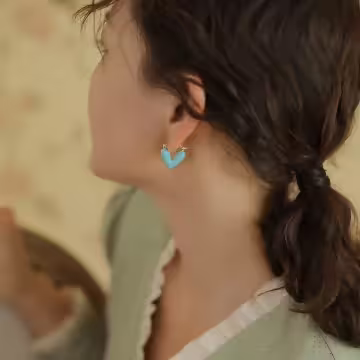 小桃心×耳環×共二色