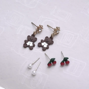 櫻桃小熊×三套件耳環組.avif