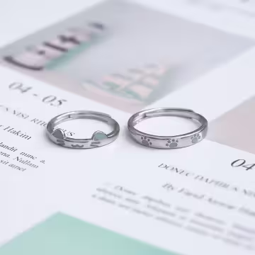 一起學貓叫×情侶對戒