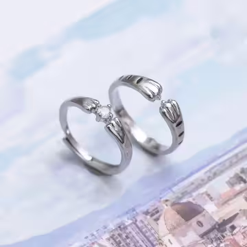 抱緊處理×情侶對戒