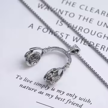 搖滾耳機×長項鍊