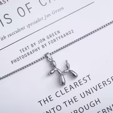 氣球狗狗×長項鍊