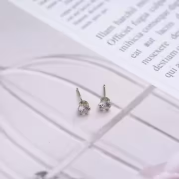 晶鑽花環三葉草×三套件耳環組