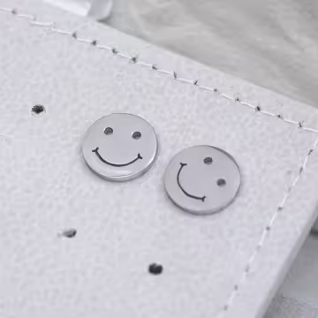 316鋼飾×笑臉迎人×耳釘×共二色