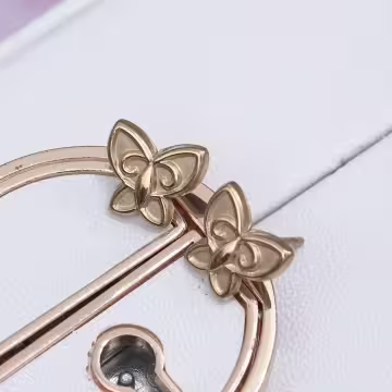 316鋼飾×蝴蝶飛×耳釘×共二色