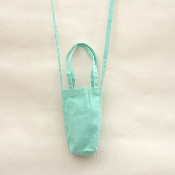 素面帆布水杯袋×手提兩用×斜背袋×湖綠.avif