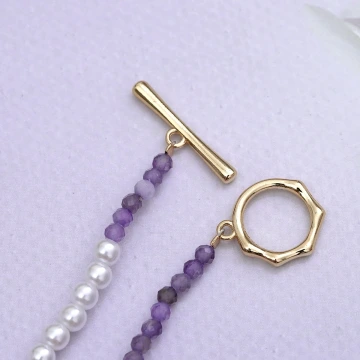 紫晶珍珠環扣×手鍊.avif