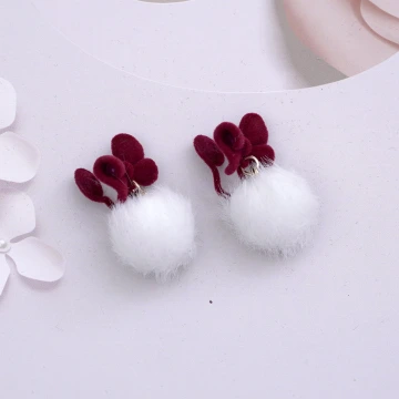 朱槿磚紅璀金亮面×穿戴式手指甲片×二十四入 .avif