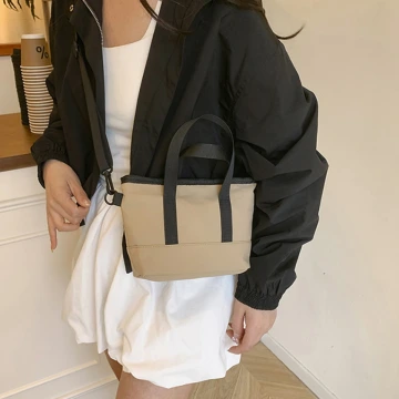 休閒托特小包×斜背袋×卡其.avif