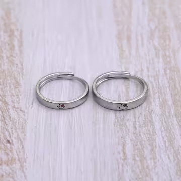 相視而笑×情侶對戒