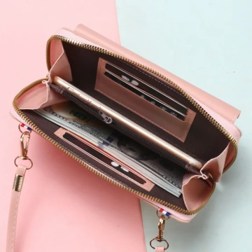 雙層口袋皮革×可斜背×手機拉鍊長皮夾×棕咖.avif