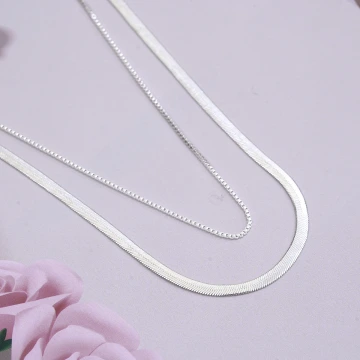 925銀飾×雙層細鍊蛇骨鍊×鎖骨項鍊.avif