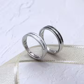 黑白情絲×情侶對戒