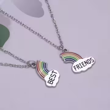 繽彩多姿的友誼×閨蜜姐妹項鍊組
