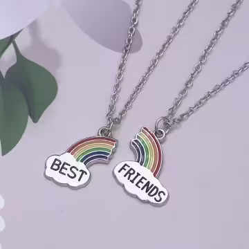 繽彩多姿的友誼×閨蜜姐妹項鍊組