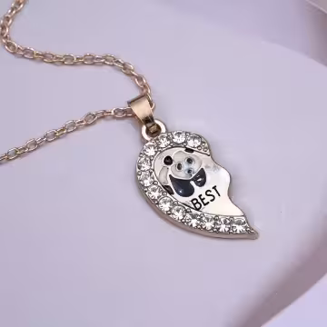 熊抱朋友×閨蜜姐妹項鍊組