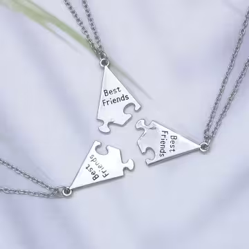 友誼的穩定結構×三套件閨蜜姐妹項鍊組