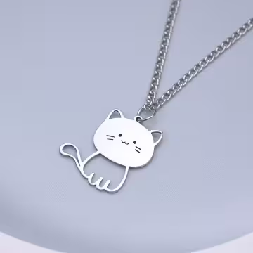 貓咪與魚×閨蜜姐妹項鍊組