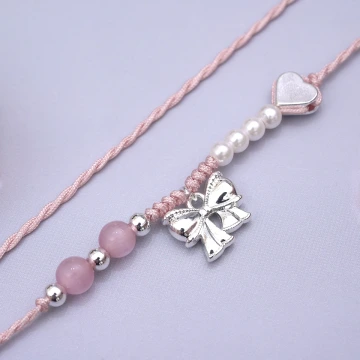 蝴蝶結愛心珠珠×拉繩項鍊×粉紅.avif