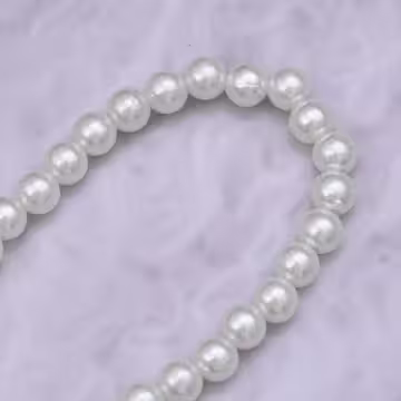 金色愛心珍珠餅乾×飲料杯繩×珍珠提把